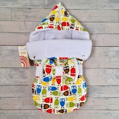 Конверты на выписку СуперМаМкет Конверт на выписку JustCute Совы с бантом (лето)