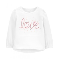 Водолазки и лонгсливы Carters Туника для девочки 2J156010
