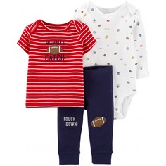 Комплекты детской одежды Carters Комплект для мальчика (боди, футболка, брюки) 3 предмета 17644810