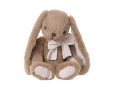 Мягкие игрушки Мягкая игрушка Bukowski design Плюшевый заяц Patrick с белым бантом на шее 40 см
