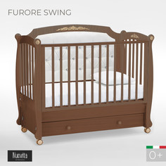 Детские кроватки Детская кроватка Nuovita Furore Swing продольный маятник