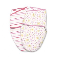 Пеленки Пеленка Summer Infant Конверт на липучке Swaddleme Luxe Whisper Quiet 2 шт.