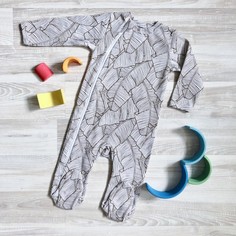 Боди, песочники, комбинезоны Mjolk Комбинезон Sleep and Play Palm Tree