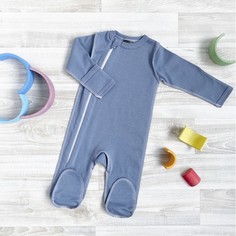 Боди, песочники, комбинезоны Mjolk Комбинезон швы наружу Sleep and Play Blue Shadow