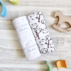 Пеленки Пеленка Mjolk Сет из 2-х Хлопок/Hello mommy 80х80 см