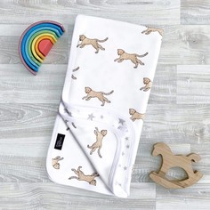 Пледы Плед Mjolk Двусторонний Гепарды 120х85 см