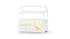 Кровати для подростков Подростковая кровать ROOMIROOM Little house с ящиками 160х80