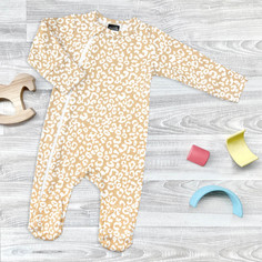 Боди, песочники, комбинезоны Mjolk Комбинезон Sleep and Play Sand Leopard