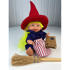 Куклы и одежда для кукол Lamagik S.L. Пупс-мини Ведьмочка в красной шляпе 18 см