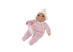 Куклы и одежда для кукол Lamagik S.L. Пупс Каритас в розовой пижамке с открытыми глазами 23 см