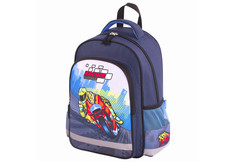 Школьные рюкзаки Пифагор Рюкзак School для начальной школы Moto 38х28х14 см