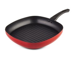 Посуда и инвентарь Galaxy Сковорода-гриль GL 9852 28х28 см