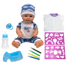 Куклы и одежда для кукол Yale baby Кукла функциональная с аксессуарами 200446928 40 см