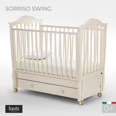 Детские кроватки Детская кроватка Nuovita Sorriso swing продольный маятник