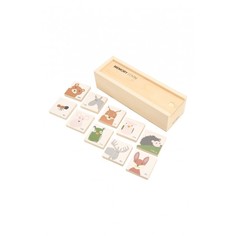 Деревянные игрушки Деревянная игрушка Kids Concept Набор карточек в коробке для игры на запоминание Edvin