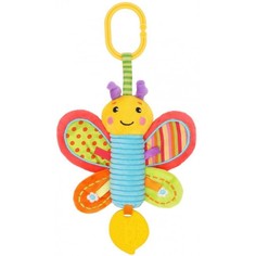 Подвесные игрушки Подвесная игрушка Жирафики со свистелкой Бабочка
