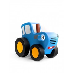 Деревянные игрушки Деревянная игрушка BochArt Синий Трактор