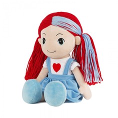 Куклы и одежда для кукол Maxitoys Кукла Стильняшка в сарафане с сердцем 40 см