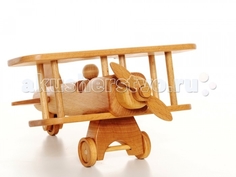 Деревянные игрушки Деревянная игрушка BochArt Самолет SA101