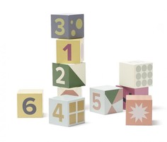 Деревянные игрушки Деревянная игрушка Kids Concept Кубики с цифрами Edvin