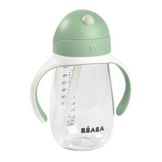 Поильники Поильник Beaba с трубочкой Tasse Paille 300 мл