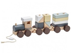 Деревянные игрушки Деревянная игрушка Kids Concept Поезд с блоками