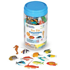 Игровые фигурки Learning Resources Игровой набор фигурок Рыбки (60 элементов)
