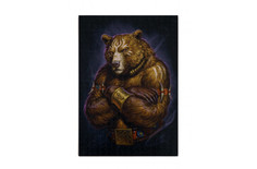 Collaba puzzle Пазлы деревянные Медведь 30x42 см (504 детали)