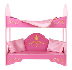 Кроватки для кукол Кроватка для куклы Mary Poppins двухэтажная Принцесса