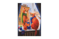 Collaba puzzle Пазлы деревянные триКОТАж 30x42 см (504 детали)