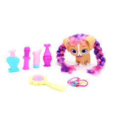 Ролевые игры ND Play Игрушка с аксессуарами для создания прически Собачка-модница Пинки