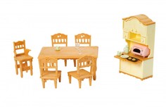 Кукольные домики и мебель Sylvanian Families Игровой набор Обеденная комната