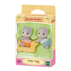 Игровые фигурки Sylvanian Families Хаски-близняшки