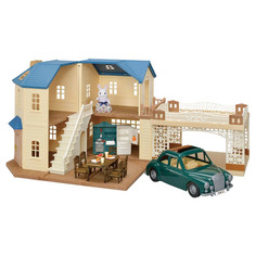 Игровые фигурки Sylvanian Families Игровой набор Большой дом с гаражом