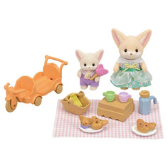 Игровые фигурки Sylvanian Families Игровой набор Набор для пикника - сестра и малыш лисицы-фенека