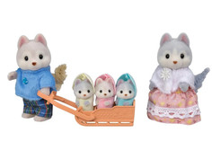 Игровые фигурки Sylvanian Families Семья Хаски