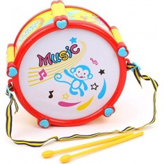 Музыкальные инструменты Музыкальный инструмент Наша Игрушка Барабан 23.5 см