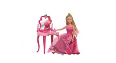 Куклы и одежда для кукол Simba Кукла Штеффи принцесса со столиком