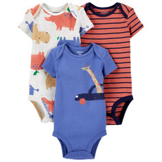 Боди, песочники, комбинезоны Carters Боди для мальчика 3 шт. 1L780010