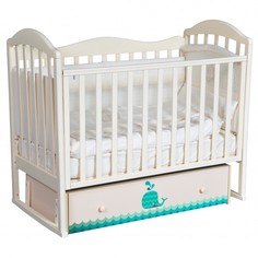 Детские кроватки Детская кроватка ByTwinz Gabriella Маленький кит