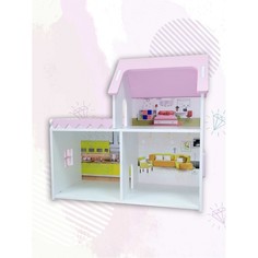 Кукольные домики и мебель PeMa Kids Кукольный домик Мини с балконом