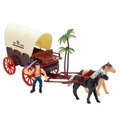 Игровые наборы HK Industries Игровой набор Пираты, карета со светом и звуком