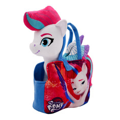 Мягкие игрушки Мягкая игрушка YuMe Пони в сумочке My Little Pony Зип 25 см