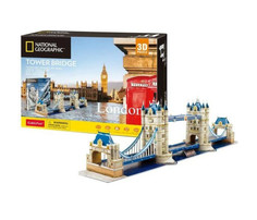 Пазлы CubicFun 3D пазл National Geographic Тауэрский мост 120 деталей