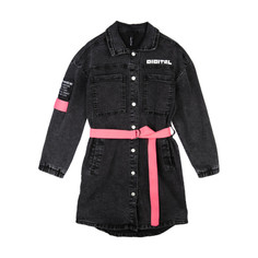 Платья и сарафаны Playtoday Платье джинсовое текстильное для девочек 12221060