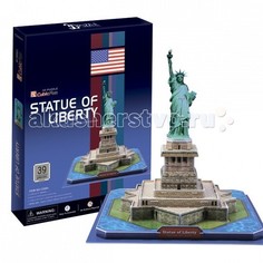 Сборные модели CubicFun 3D пазл Статуя Свободы (США)