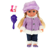 Куклы и одежда для кукол Карапуз Пупс озвученный Катюша музыка Шаинского 25 см