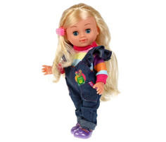 Куклы и одежда для кукол Карапуз Кукла озвученная Катюша песня Абвгдейка 25 см Y25D-POLI27-VAMP-22-RU