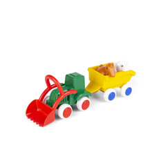 Игровые наборы Viking Toys Набор Сафари Трактор с животными в прицепе 85531