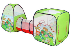 Игровые домики и палатки Наша Игрушка Палатка игровая с туннелем Волшебный сад
